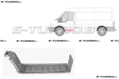 Ступень передней двери (левой) нижняя часть, заводской штамп