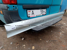 Порог (левый) наружная часть, ремкомплект