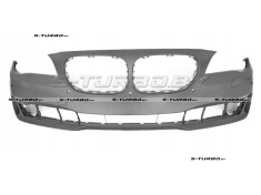 Бампер передний (грунтованный) с отв. под омыватели, с отв. под парктроники, 2012-2015
