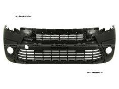 Бампер передний (черный) с отв. под противотуманки