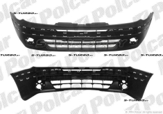 Бампер передний (черный)