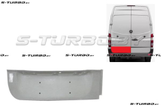 Дверь задняя (левая) распашная, наружная часть, 27 см, заводской штамп