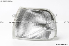 Указатель поворота (левый) рифленый, белый