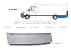 Крыло заднее (левое) задняя часть (после колеса) maxi длинная база, заводской штамп