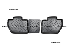 Коврики модельные полиуретановые в салон (высокий борт), задний ряд