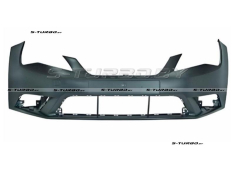 Бампер передний (грунтованный) без отв. под омыватели, без отв. под парктроники