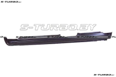 Порог (левый) версия без накладки порога, полный профиль, заводской штамп