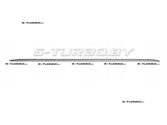 Молдинг заднего бампера, хром, для версии s-line