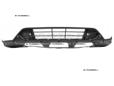 Бампер передний (черный) с отв. под парктроники, нижняя часть