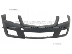 Бампер передний (грунтованный) без отв. под омыватели, с отв. под парктроники