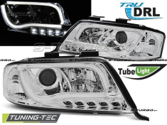 Передние фары TUBE LIGHTS TRU DRL CHROME