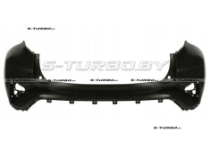 Бампер задний (черный) с отв. под парктроники, верхняя часть
