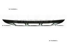 Спойлер переднего бампера (центральный) темный
