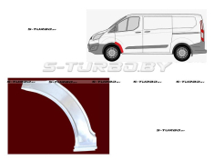 Арка передняя, задняя часть, под дверь (левая) короткая / длинная база, заводской штамп