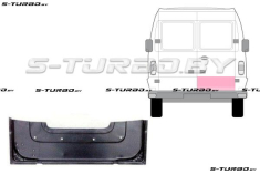 Дверь задняя (правая) распашная, внутренняя часть, 21 см, заводской штамп