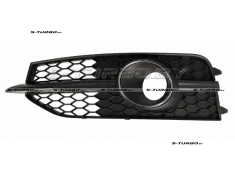 Решетка в бампер (левая) с отв. под противотуманку, для версии s-line