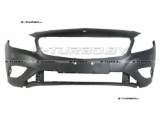 Бампер передний (грунтованный) с отв. под омыватели