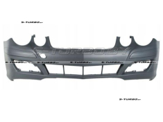 Бампер передний (грунтованный) без отв. под омыватели, без отв. под парктроники, для версии CLASSIC