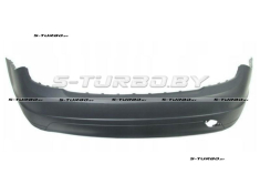 Бампер задний (грунтованный) без отв. под парктроники, без отв. под накладку