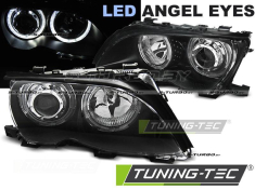 Передние фары ANGEL EYES LED BLACK