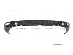 Бампер задний (грунтованный) средняя часть