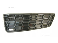 Решетка в бампер (левая) без отв. под парктроник, для версии s-line