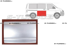 Дверь боковая сдвижная (правая) наружная часть, 80 см, заводской штамп