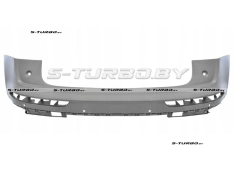 Бампер задний, c отв. под парктроники