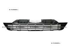 Решетка в бампер (центральная) с накладками