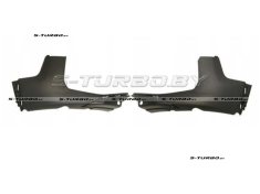 Спойлер переднего бампера (левый+правый) без отв. под парктроники