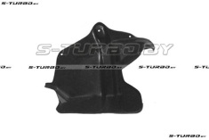 Защита двигателя продольная левая (пластик) бензин / дизель