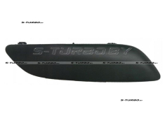 Накладка переднего бампера (правая) боковая, черная