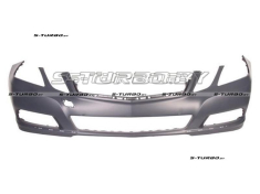 Бампер передний, без отв. под омыватели, без отв. под парктроники, для версии elegance