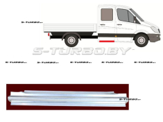 Порог (правый) под заднюю боковую дверь, дубль кабина, заводской штамп