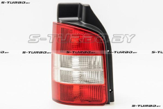 Задний фонарь (левый) красно-белый, 2 двери