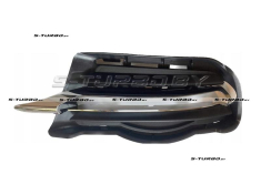 Решетка в бампер (левая) с отв. под фару дневного света, для версии amg-type