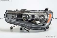 Передняя фара (левая) серый корпус, электрическая, EURO-type