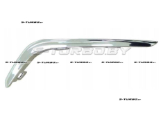 Накладка решетки бампера (левая) хром