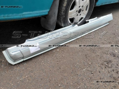 Порог (левый) полный профиль, заводской штамп