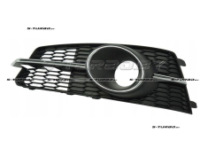 Решетка в бампер (левая) с отв. под противотуманку, с хромом, для версии s-line