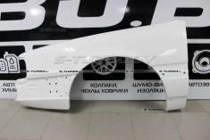 Крыло переднее (левое) 200 C3 / 100 C3, без либо с отв. под повторитель, стеклопластик