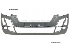 Бампер передний (грунтованный) с отв. под датчики контроля слепой зоны