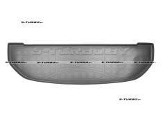 Коврик в багажник модельный полиуретановый, 7 мест, разложенный 3-й ряд