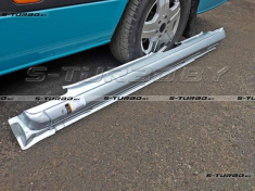 Порог (левый) полный профиль, заводской штамп