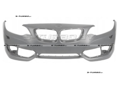 Бампер передний (грунтованный) с отв. под омыватели, без отв. под парктроники