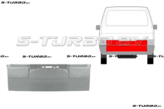 Дверь задняя (хлопушка) наружная часть, 43 см, заводской штамп