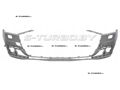 Бампер передний (грунтованный) с отв. под омыватели, с отв. под парктроники