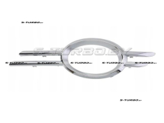Рамка противотуманной фары (левая) хром, для версии avantgarde