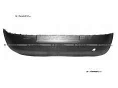 Бампер задний (черный) нижняя часть