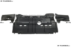 Защита двигателя центральная + 2 боковые (пластик) бензин